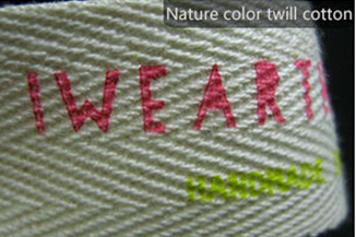 Label Pakaian Tenun Katun Ramah Lingkungan Label Untuk Pakaian Bordir