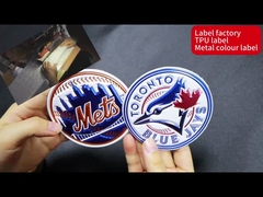 Label Transfer Panas TPU Khusus 3d Patch Karet Label Tpu Lembut untuk Pakaian