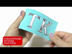 Custom 3d TPU Badge Untuk Pakaian