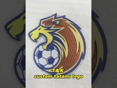 Custom Clothing Patches tatami pencetakan label silikon pencetakan layar sutra label transfer panas