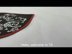 3D Metal Patch Logo Embossed Frekuensi Tinggi TPU Heat Transfer Label untuk Pakaian Grosir Harga Pabrik