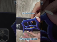 Stiker Lencana TPU Frekuensi Tinggi 3D
