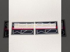 Label Pakaian Sablon Layar Silikon Tahan Lama Label Pakaian Sablon Layar Tinta Cerah