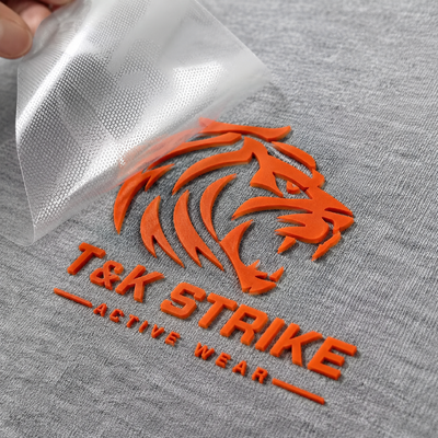 Heat Transfer Label Silikon Custom untuk Pakaian Mode Pakaian Olahraga dan Hat Dekorasi