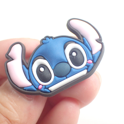 TPU PVC Ramah Lingkungan Menjahit Patch Logo dengan Teknik Timbul 3D