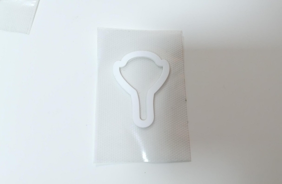 Label Perpindahan Panas Pakaian Karet Plastik 3D Molded Silicone