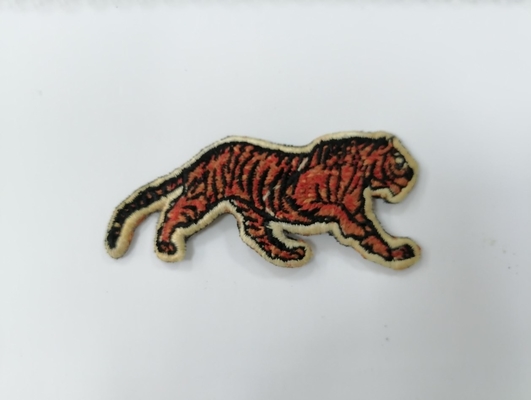 Patch Kain Bordir Disesuaikan yang Dapat Dicuci Label Perpindahan Panas Untuk Pakaian