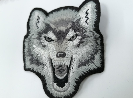 Patch Bordir Tenunan Garmen Untuk Label Perpindahan Panas Pakaian