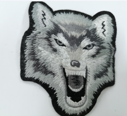Patch Bordir Tenunan Garmen Untuk Label Perpindahan Panas Pakaian