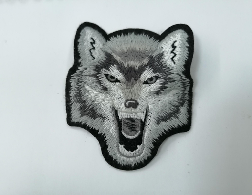 Patch Bordir Tenunan Garmen Untuk Label Perpindahan Panas Pakaian