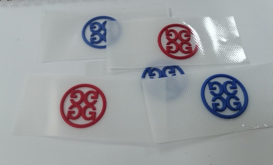 Label Pakaian Perpindahan Panas Silikon Cetakan 3D yang Dapat Dicuci Untuk Pakaian