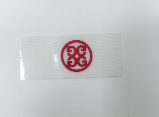 Label Pakaian Perpindahan Panas Silikon Cetakan 3D yang Dapat Dicuci Untuk Pakaian