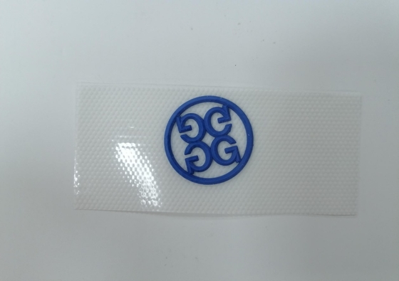 Label Pakaian Perpindahan Panas Silikon Cetakan 3D yang Dapat Dicuci Untuk Pakaian