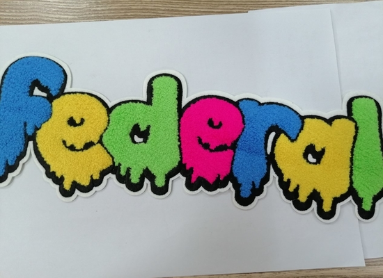 Patch Bordir Handuk yang Dapat Dicuci, Label Perpindahan Panas Untuk Pakaian