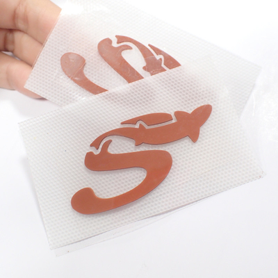 Efek 3D Eco Friendly Silicone Heat Transfer Label Hewan Untuk Garmen
