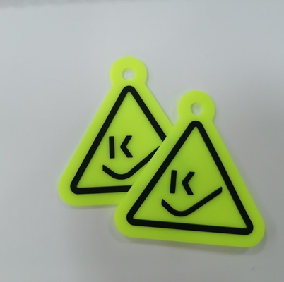 Lencana Patch Karet Silikon 3D PVC Menjahit Di Dapat Dicuci Disesuaikan