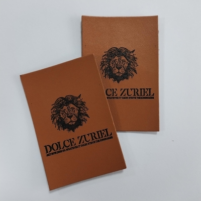 Patch Kulit Timbul Label Kustom Untuk Pakaian Tas Jeans