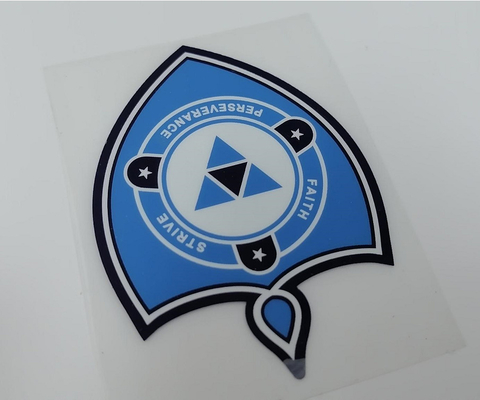 3D Clothing Printing Silicone Heat Transfer Labels Dengan Teknik Embossing