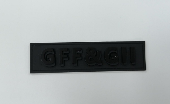 Label Karet Silikon PVC, Lencana Perpindahan Panas 3D Disesuaikan