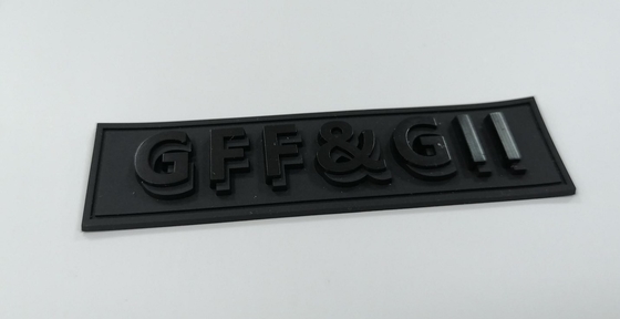 Label Karet Silikon PVC, Lencana Perpindahan Panas 3D Disesuaikan
