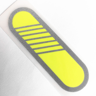 Label Pakaian Perpindahan Panas Silikon 3D Ramah Lingkungan Dengan Efek Reflektif