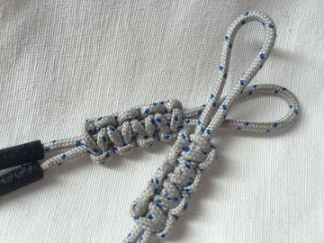 Customized Handmade Paracord Zipper Tarik 3 Colors TPU Injection