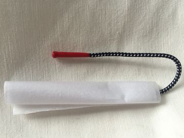 Penerima Zipper Silicon Rubber Colorful dengan Polyester Elastic Cord 2mm