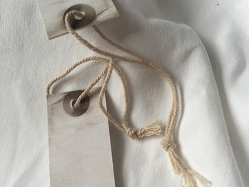 Desain Cantik Tag Tangki Perforasi Kecil, Tag Retro / Vintage Boutique Hang