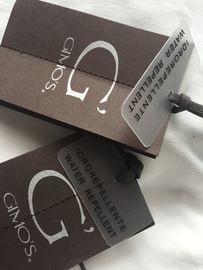 Multi-Fungsi Vintage Luaggage / Pakaian Hang Tag Dengan Kartu Plastik