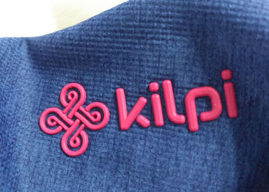 Kualitas tinggi tas pakaian pencetakan kustom termal panas tekan ramah lingkungan timbul 3d logo karet silikon panas transfe