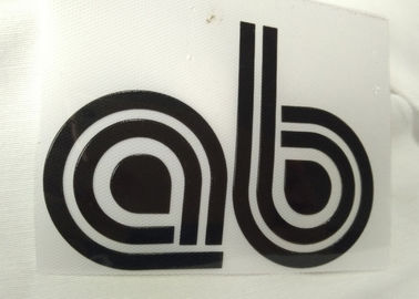 Pabrik Kustom 3D logo merek sillicon label transfer panas tekan