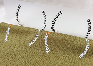 Merk Elastisitas Tinggi Logo Label Press Reflektif Heat Press Tagless untuk Suit Ski