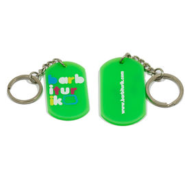 Pemegang kunci pvc gaya klasik 3d kunci pvc 2d pvc keyring