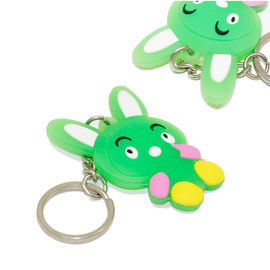 Pemegang kunci pvc gaya klasik 3d kunci pvc 2d pvc keyring
