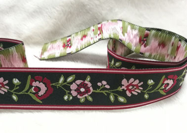 Custom Printed Satin Silk Grosgrain Pita Tenda untuk Dekorasi Hadiah Chrismas