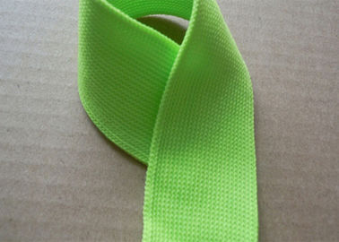 Tape Non Elastik Ramah Lingkungan, Tali Pernis Nylon Reflektif Berwarna-Warni