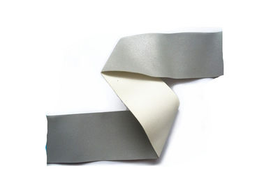 Tape Fabric Reflektif Keselamatan Merah / Hijau, Retro Sew On Reflective Tape Untuk Pakaian