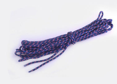 Inelastisitas 3mm / 4mm Kuat Non Elastic Cord Nylon dikepang Rope Coated Finishing