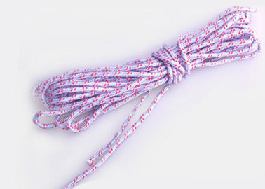 Inelastisitas 3mm / 4mm Kuat Non Elastic Cord Nylon dikepang Rope Coated Finishing