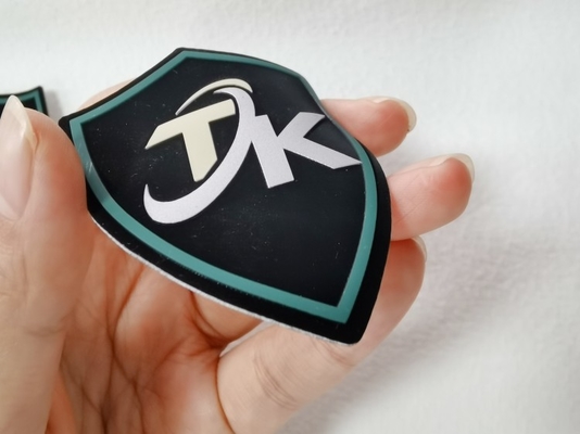 Silicone Printing Heat Transfer Shirt Label Pencetakan 3D Ramah Lingkungan