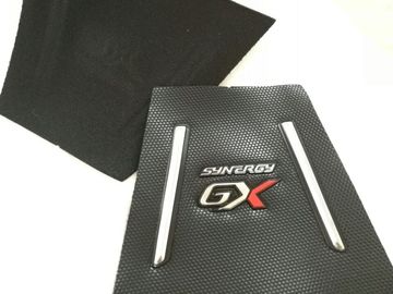 Custom Made Raised Rubber Heat Transfer Clothing Label Silicone Rubber Logo