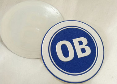 Custom Made Raised Rubber Heat Transfer Clothing Label Silicone Rubber Logo