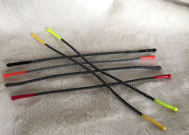 Reflective Elastic Rubber Zipper Puller Soft Silicone Ending Tips Untuk Garment