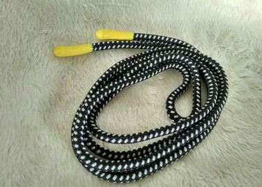 Handmade Shiny Silicone Ending Rubber Zipper Puller Dengan String Polyester 3mm
