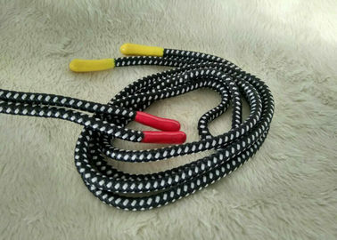 Handmade Shiny Silicone Ending Rubber Zipper Puller Dengan String Polyester 3mm