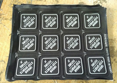 Kustom 3d Logo Patch Frekuensi Tinggi untuk Pakaian, sepatu, tas
