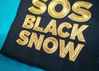 Customized Silk / Nonwoven Bordir Seragam Patch Militer Hat Patch