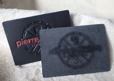 Classic Tahan Lama Embossed Leather Patch, Fake / Genuine Leather Label