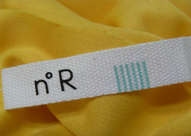 100% Polyester / Cotton Decorative Clothing Patches Dengan Custom Logo Printing