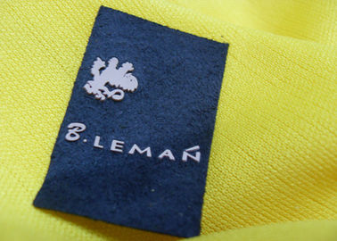 3D Embossed Pvc Injection Transparent Rubber Pakaian Kustom Patch Label Garment